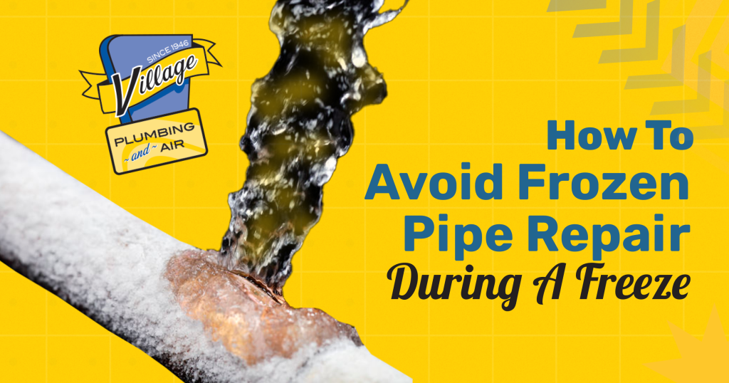 Frozen Pipe Repair