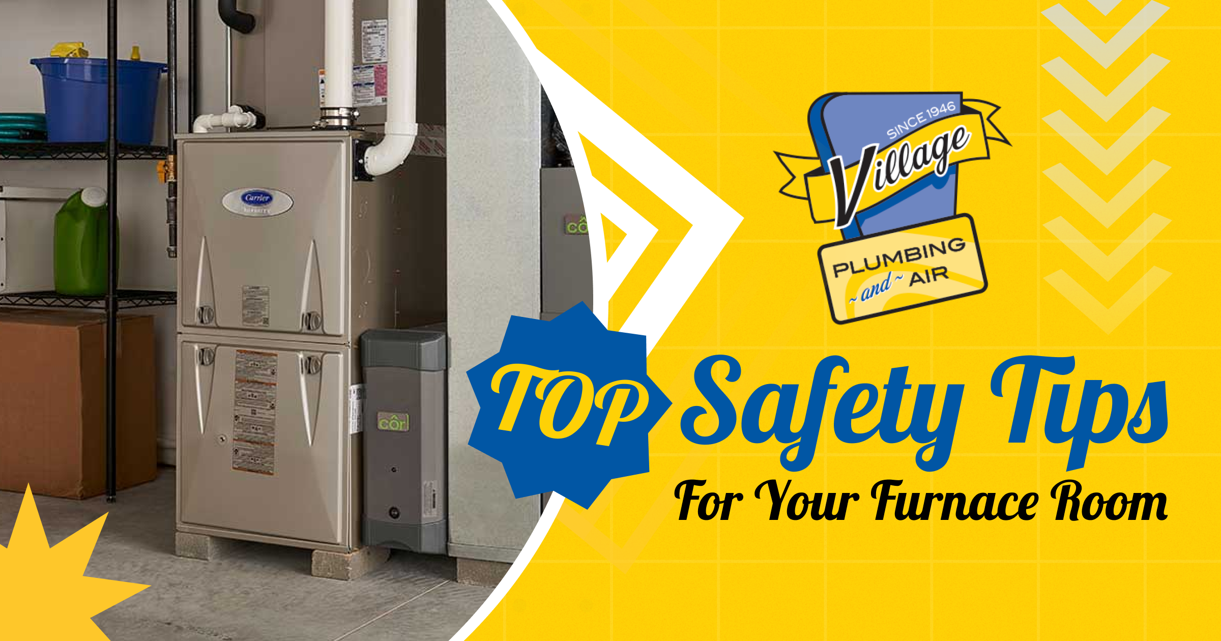 Top safety tips for your furnace room