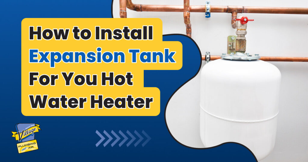 how to install an expansion tank